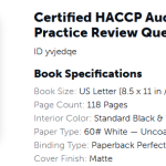 Certified HACCP Auditor Exam Self-Practice Review Questions